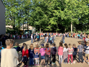 Eroeffnung der Projektwoche